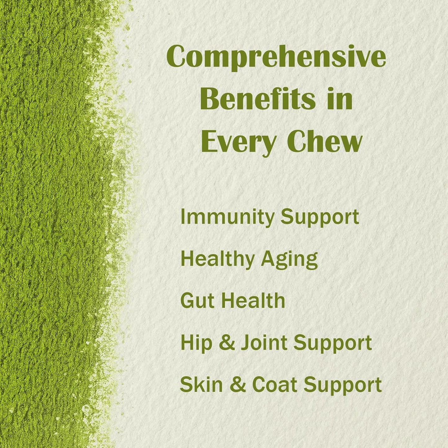 Dog Multivitamin Powder with Chondroitin, Omega 3 & Probiotics - 45-in-1 Daily Vitamins and Supplements for Dogs to Support Joint, Immune System, Digestive Health, Skin & Coat - 8.8 oz