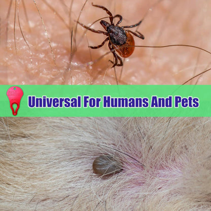 Tick Remover Tool 3 Pack – Portable Tick Key for Pets, Dogs, Animals, and Humans – Quick & Safe Tick Removal Tool – Essential Outdoor Camping Gear for Easy and Reliable Use