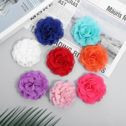 8 Pcs Flower Collar for Dogs 3 inch Colorful Cat Puppy Charms Pet Flower Collars Soft Dog Tie for Dogs Grooming Charms Accessories