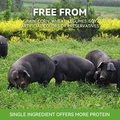 OPET Freeze Dried Cat & Dog Treats,Single Ingredient High Protein Grain Free Crunchy Cat Treats,Healthy Training Treats (4 Pack, Duck & Pork)