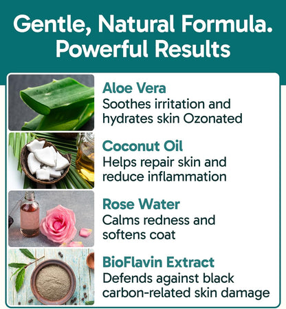 K9 Soothe Anti Itch Spray for Dogs with Aloe, Rose, & Coconut, Natural Hot Spot Treatment for Dogs That Soothes Irritation, Pet Skin Treatment Spray, 4 FL OZ