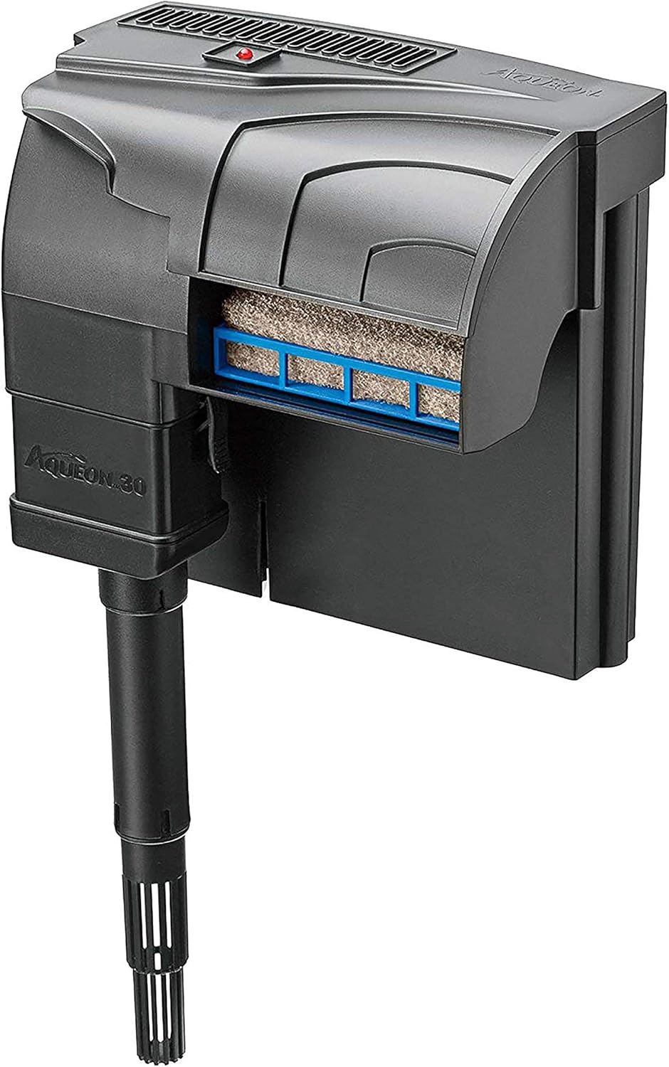 Aqueon QuietFlow 30 LED PRO Aquarium Fish Tank Power Filter For Up To 45 Gallon Aquariums