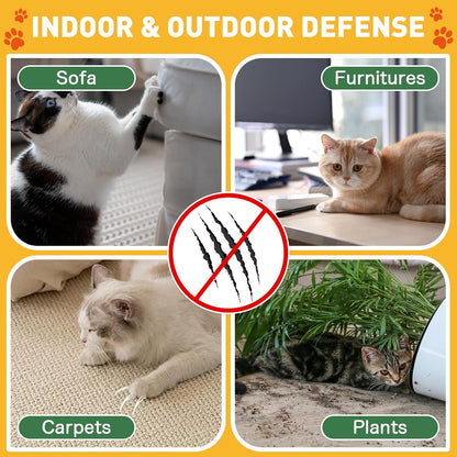 Cat Repellent Spray, Cat Deterrent Spray - Indoor & Outdoor Training Safe, Protect Furniture, Sofas, Rugs, Restricted Areas-for Behavior, Natural, Effective - New Formula 9