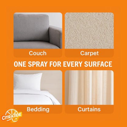 Dander Eliminator Spray – Plant-Based Pet Allergy & Dander Remover – Breaks Down Pet Dander, Dust Mites & Odors Naturally – Safe for Bedding, Furniture & Carpets – USA Made 32oz