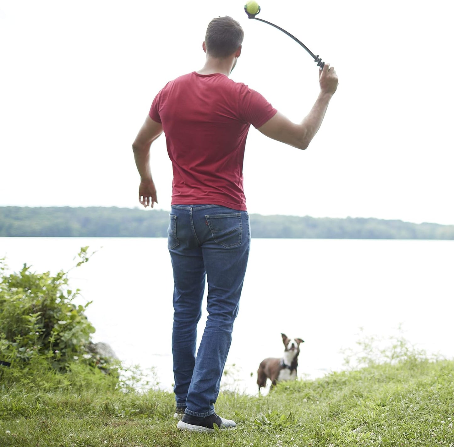 Franklin Pet Supply FETCH-IT LAUNCHER Tennis Ball Thrower