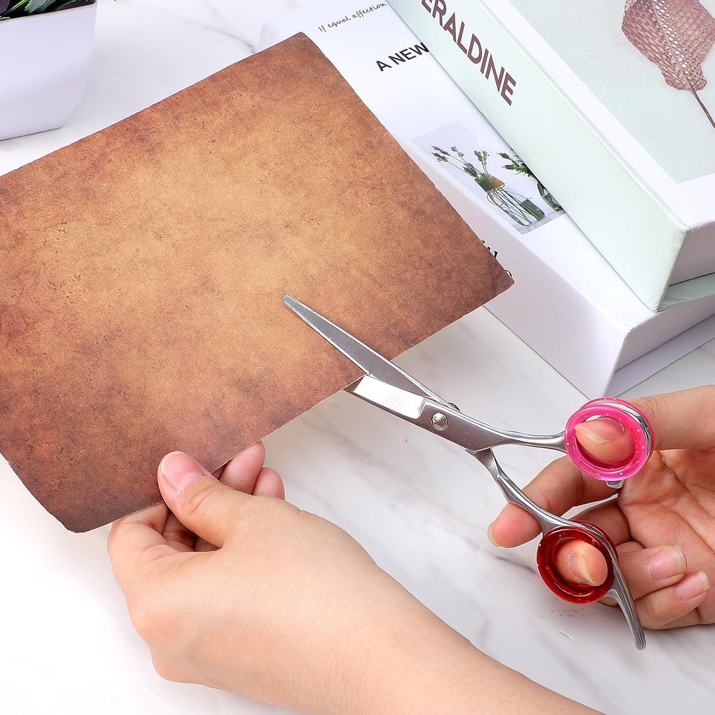 Silicone Scissors Finger Rings, 20 Pcs Soft Scissor Thumb Insert Finger Protection Ring for Pet Grooming Scissor Accessories Dog Grooming Shear Fingers Ring Inserts for Dog Hair Cutting