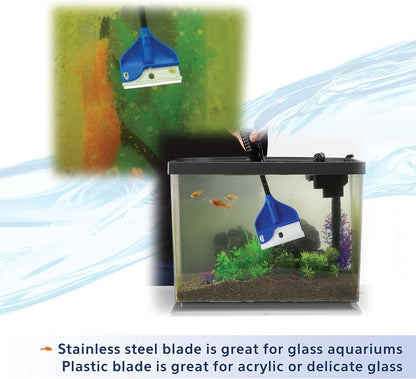 Aqueon ProScraper 3.0™ Short Aquarium Algae Scraper (Pack of 4)