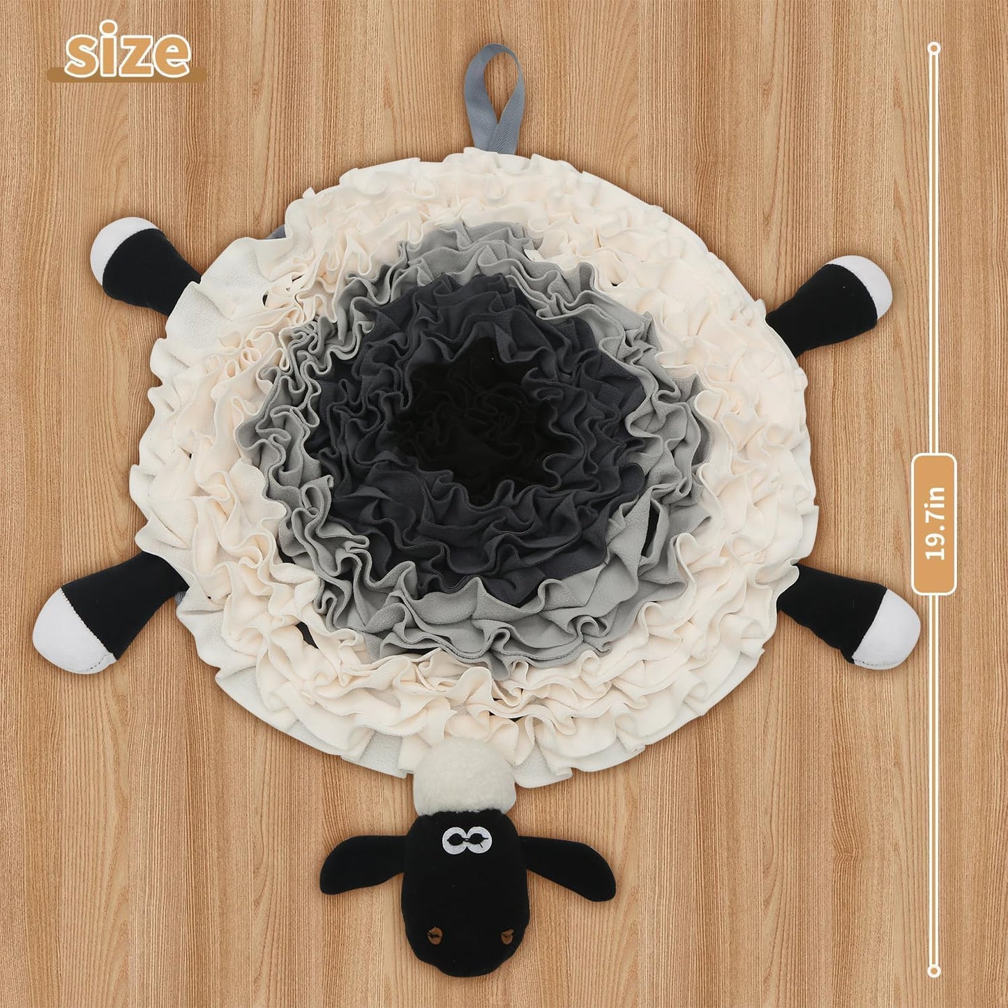 Snuffle Mat for Dogs - Interactive Feeding & Smell Training Toy, Puzzle Slow Feeder for Large, Medium & Small Dogs, Keeps Them Busy, Fun Treat Dispenser & Enrichment Toy