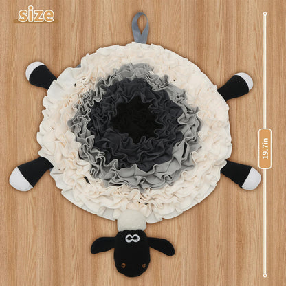 Snuffle Mat for Dogs - Interactive Feeding & Smell Training Toy, Puzzle Slow Feeder for Large, Medium & Small Dogs, Keeps Them Busy, Fun Treat Dispenser & Enrichment Toy