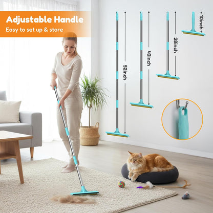 3 in 1 Carpet Rake for Pet Hair Removal & Waterproof Dog Blanket