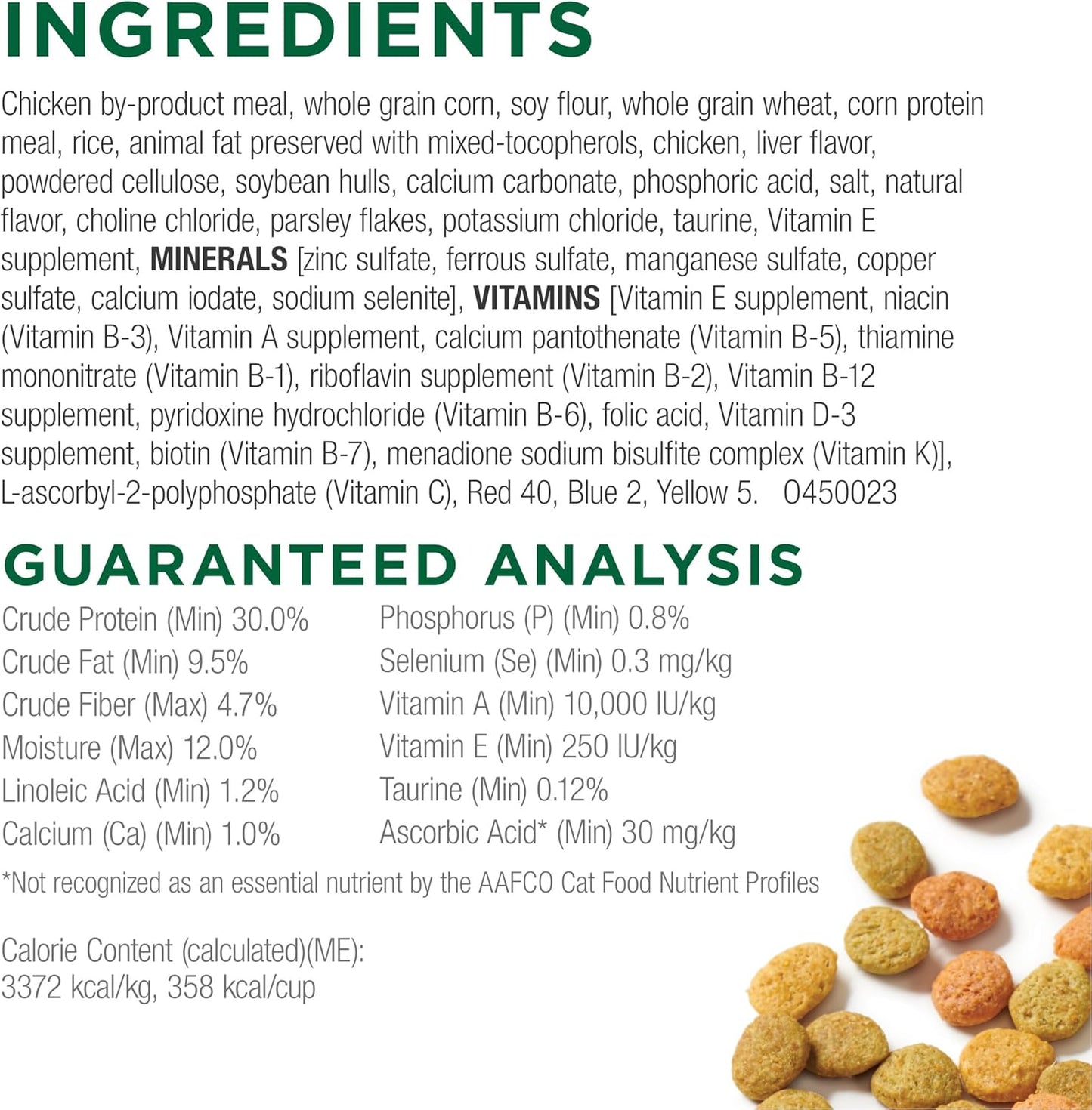 Purina Cat Chow Indoor Healthy Weight and Hairball Dry Cat Food With Chicken - (Pack of 4) 3.15 lb. Bags