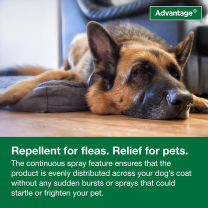 Advantage Dog Flea Treatment Spray | Kills Fleas & Ticks | Dog Flea Spray | 15 oz.