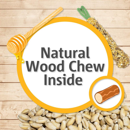 Vitakraft Banana Sticks Parakeet Treat - 2 Pack [Set of 3]