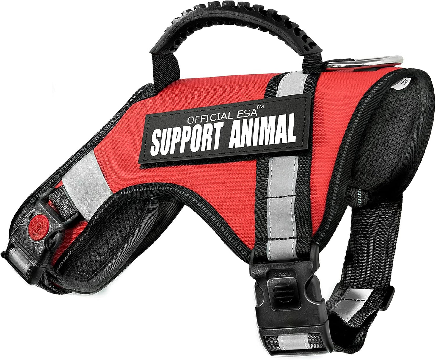 Support Pets The Only Official ESA™ Dog Harness – Adjustable No-Pull Dog Vest for Easy Pet Recognition with Reflective Straps – Soft, Padded & Comfortable for Training and Daily Use - XSmall