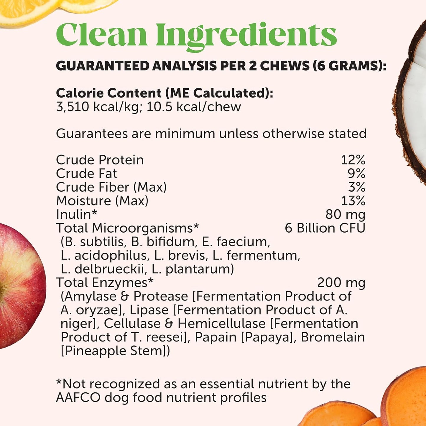 Pet Honesty Probiotics for Dogs - Digestive Enzymes Promotes Gut Health, Dog Probiotics for Bowel Support, Fiber for Regularity, Prebiotics for Immune Health & Gut Flora (Pumpkin, 90 ct)