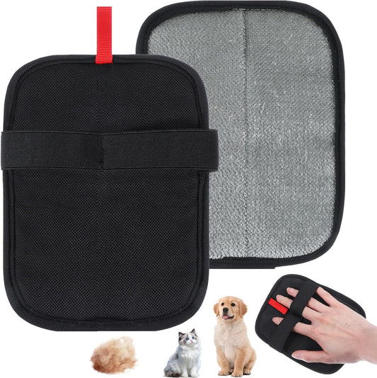Pet Hair Removal Glove,Upgraded Reusable Grooming Gloves for Cats & Dogs,Magic Brush Pet Hair Remover,Mitt & Pet Grooming Gloves for Couch, Carpet, Furniture Upgraded Electrostatic Hair Removal Glove
