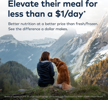 ZIWI Peak Air-Dried Dog Food – Beef - All Natural, High Protein, Grain Free, Limited Ingredient w/ Superfoods (16oz)