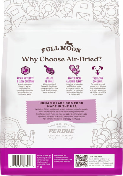 Full Moon Pure Protein Air Dried Dog Food | Homestead Turkey Recipe 1lb