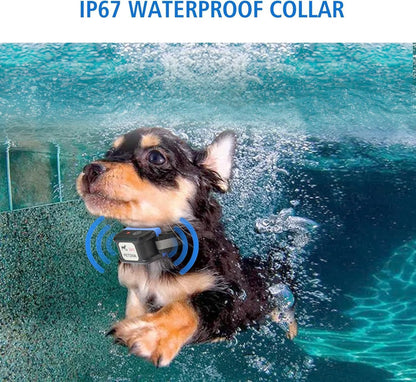 Dog Training Collar Pet Automatic Anti Barking Shock Collar 2026 Upgraded System, Wireless Charging Dog Training No Barking Device, Fully Sealed Waterproof Rechargeable Collar Receiver