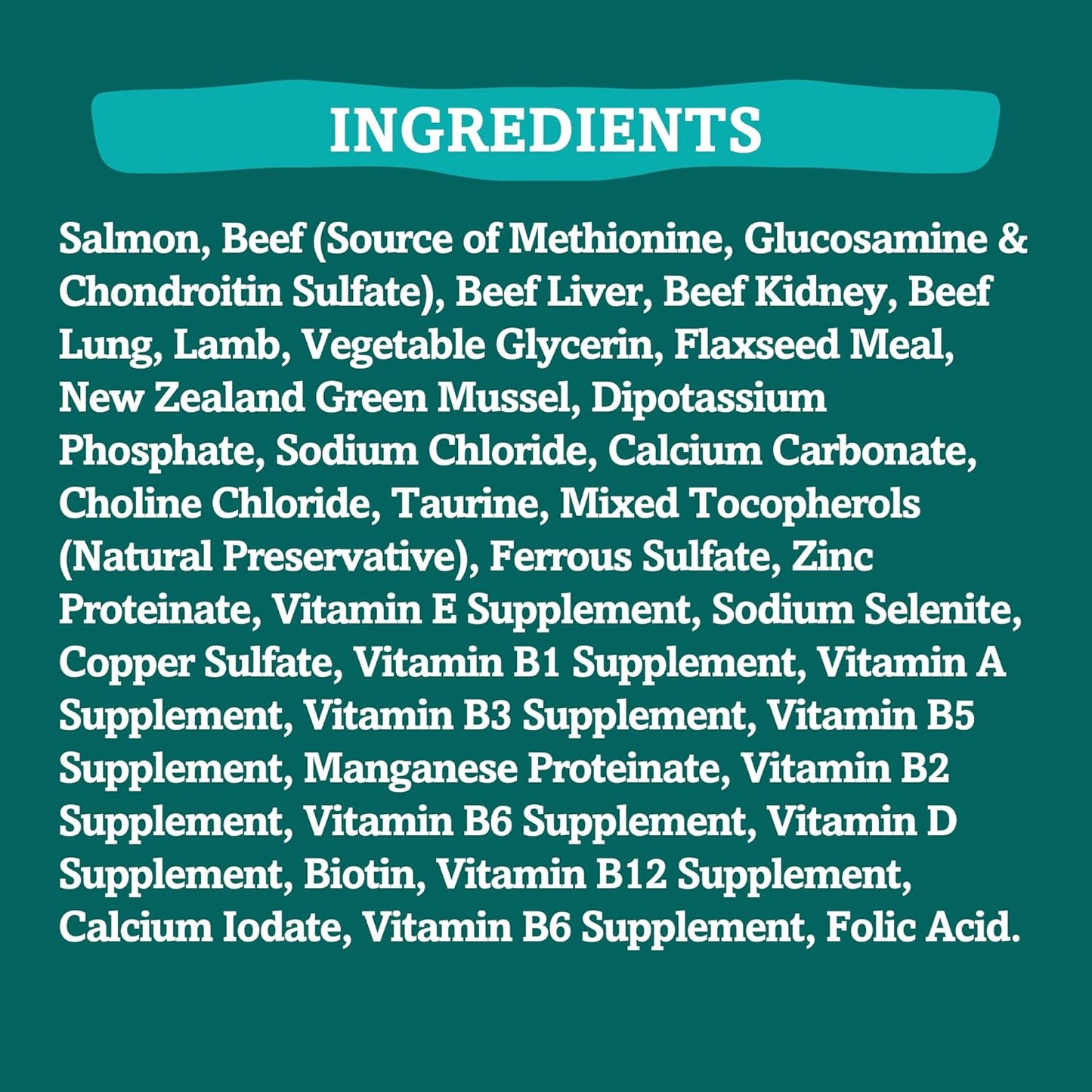 RawTernative Air Dried Dog Food, High Protein, Over 90% Real Salmon & Beef + New Zealand Green Mussels, Complete Meal or Topper, Grain Free, Gluten Free, Non GMO, (5 lb Bag)