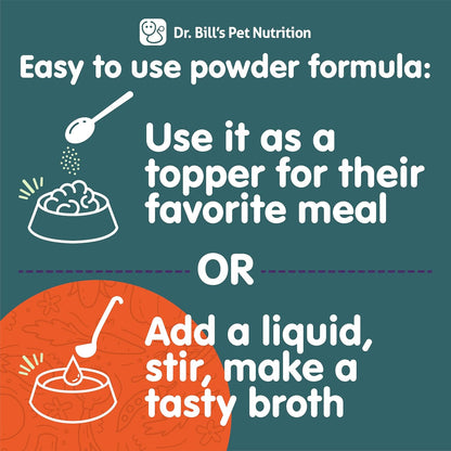 Dr. Bill’s Feline Immune Support | Boosts Cat Immunity and Health with Colostrum, Beta Glucan, Turkey Tail Mushroom, Zinc & Vitamin C | Powder Supplement for Cats of All Ages