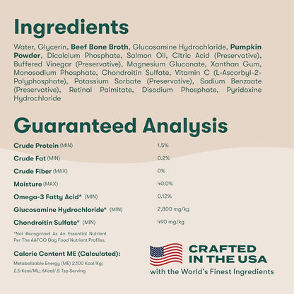 Jinx Kibble Sauce for Dogs - Premium Dog Food Kibble Topper Sauce & Flavor Booster Made with Beef Bone Broth - All-Natural Ingredients, No Additives or Fillers - 12 Oz