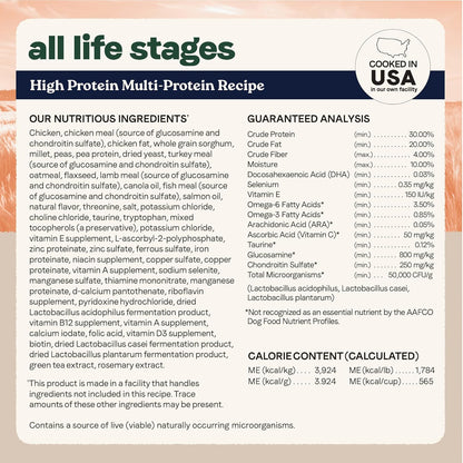 Canidae All Life Stages High Protein Dry Dog Food, Multi-Protein Recipe, 4 lbs.