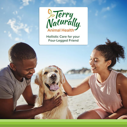 Terry Naturally Healthy Teeth & Gums - for Dogs- Supports Dental Health & Helps Freshen Breath - Supports Healthy Gums - 60 Tablets