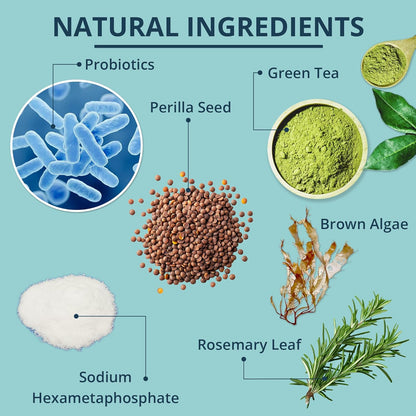 NOVEHA Pet Dental Powder | Vet-Approved Oral Care for Dogs & Cats | Natural Tartar Remover for Dogs Fresh Breath Formula | Easy Teeth Cleaning for Daily Use (1 - Pack)