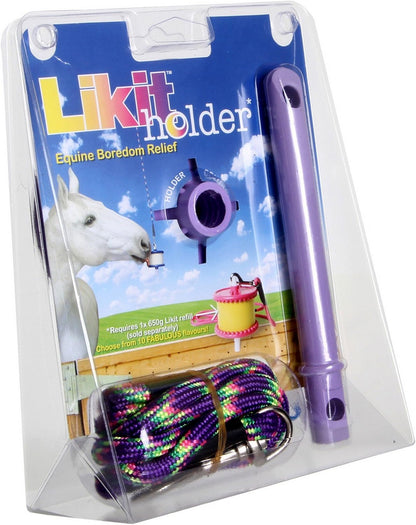Likit Holder (One Size) (Clear Glitter)