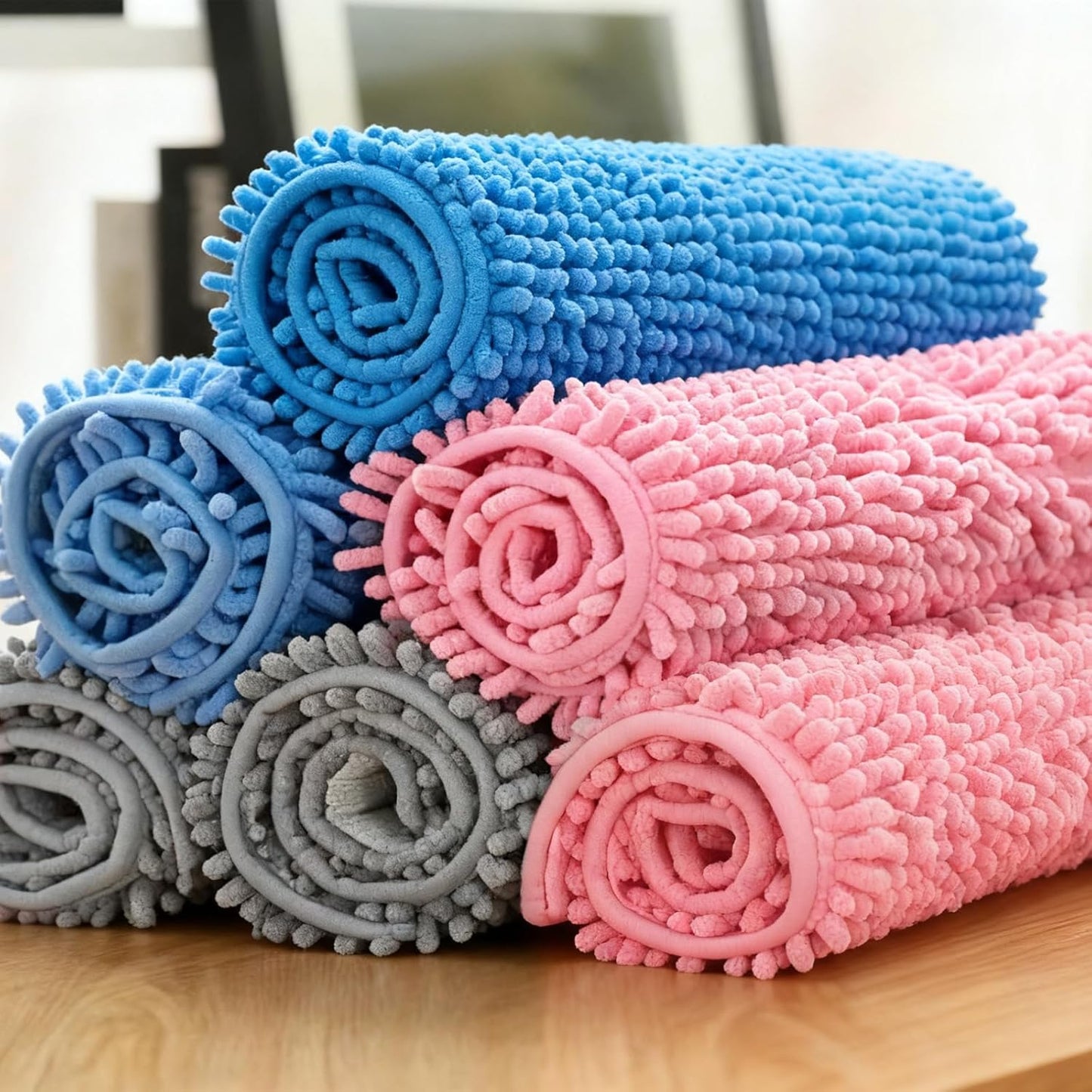 6 Pcs Guinea Pig Fleece Cage Liners, 16 x 24 Inch Guinea Pig Bedding Mats Reusable Guinea Pig Pee Training Pads Rabbit Mat Washable for Small Animal Sleeping