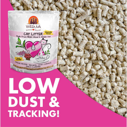 Weruva It's Potty Time Cat Litter and Pelleted Litter Scoop, 11.7 Pounds