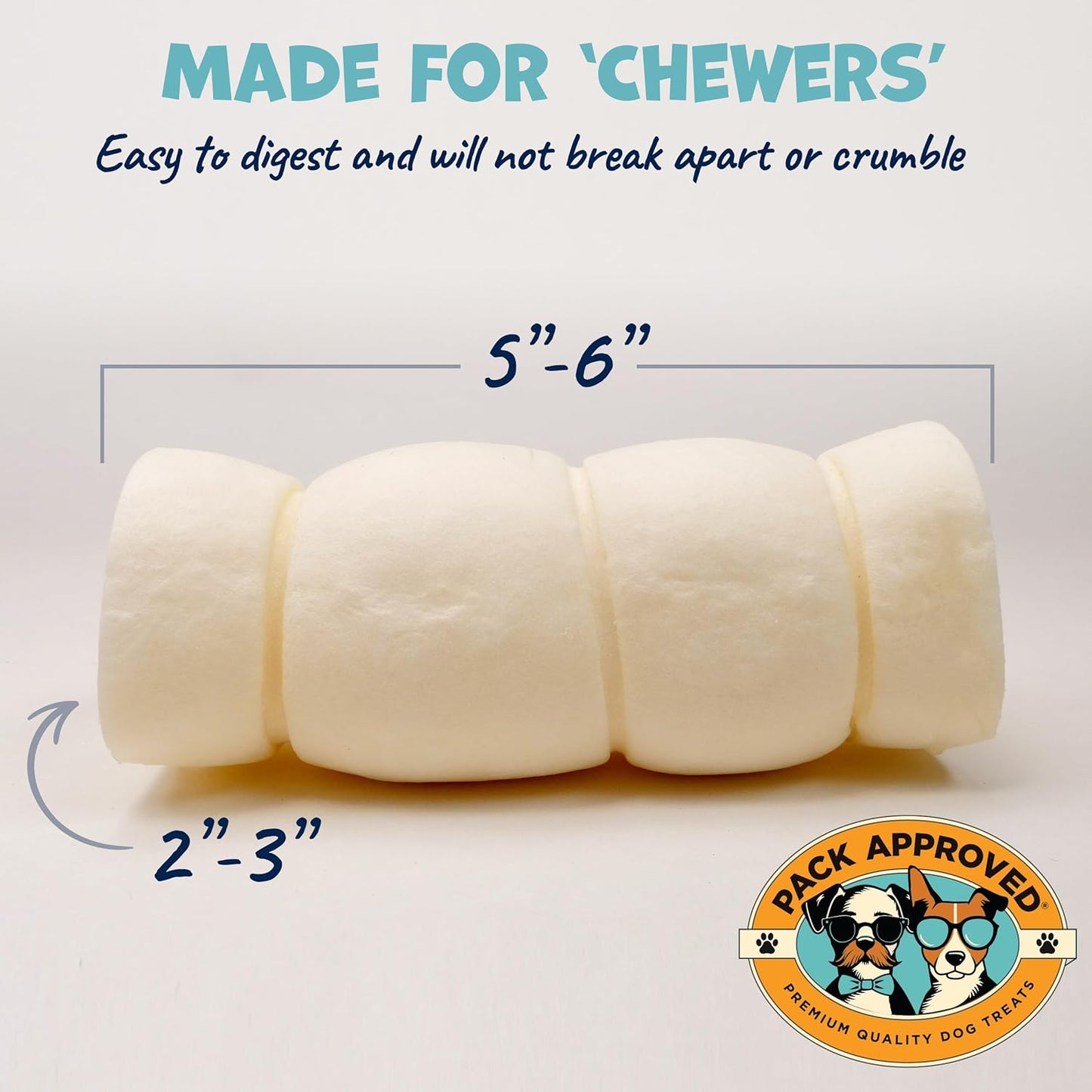 Long Lasting Dog Chews Bundle - Beef Cheek Rolls & Bull Beef Twists for Medium to Large Dogs