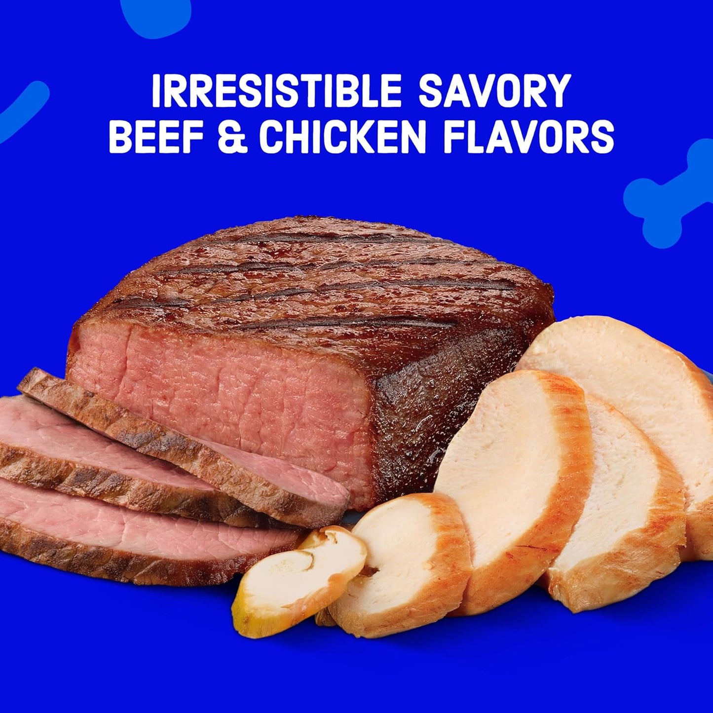 Kibbles 'n Bits Original Dry Dog Food, Savory Beef & Chicken Flavors for Adult Dogs, 16 lb. Bag