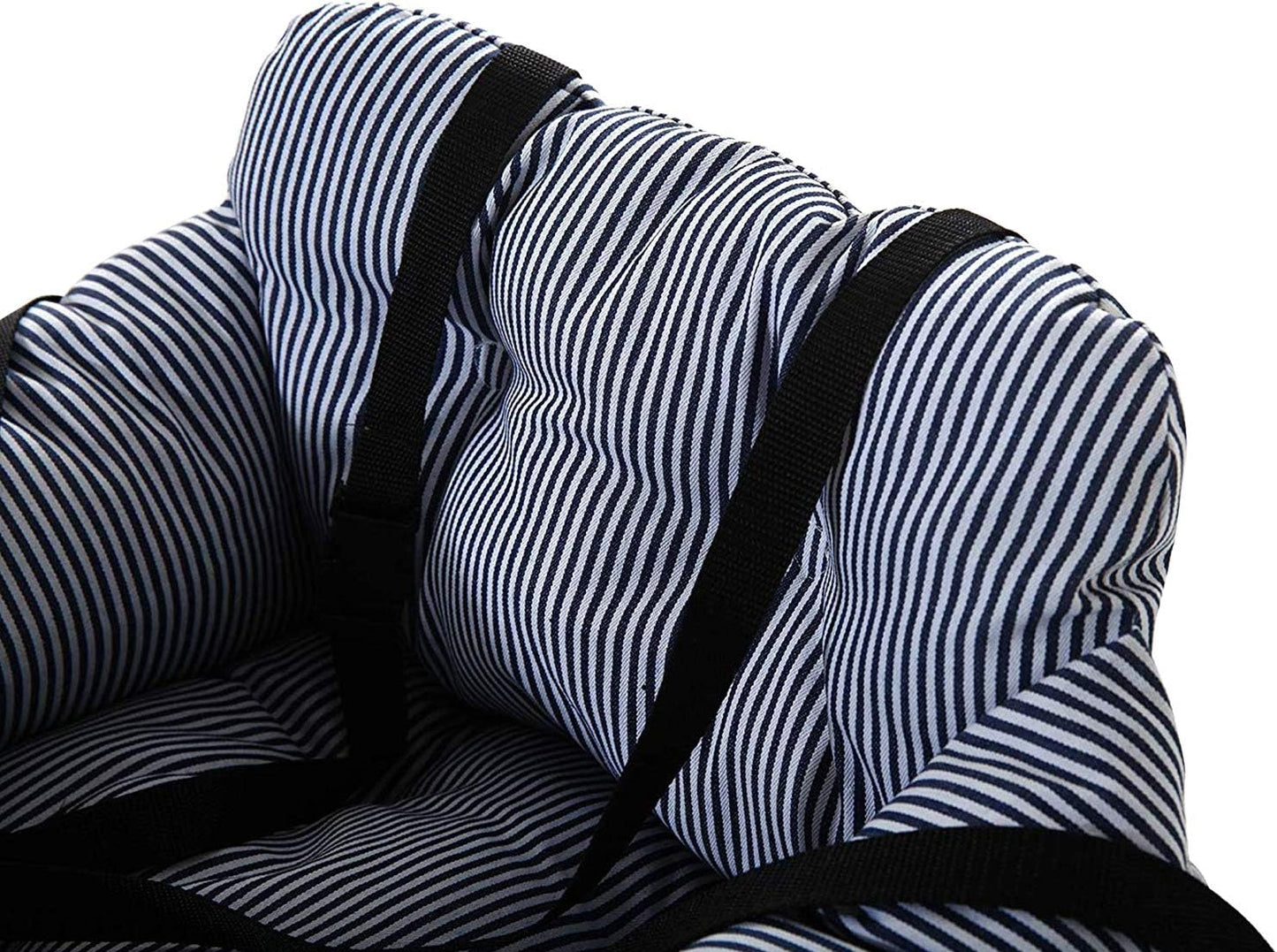 BLOBLO Dog Car Seat Pet Booster Seat Pet Travel Safety Dog Bed for Car with Storage Pocket