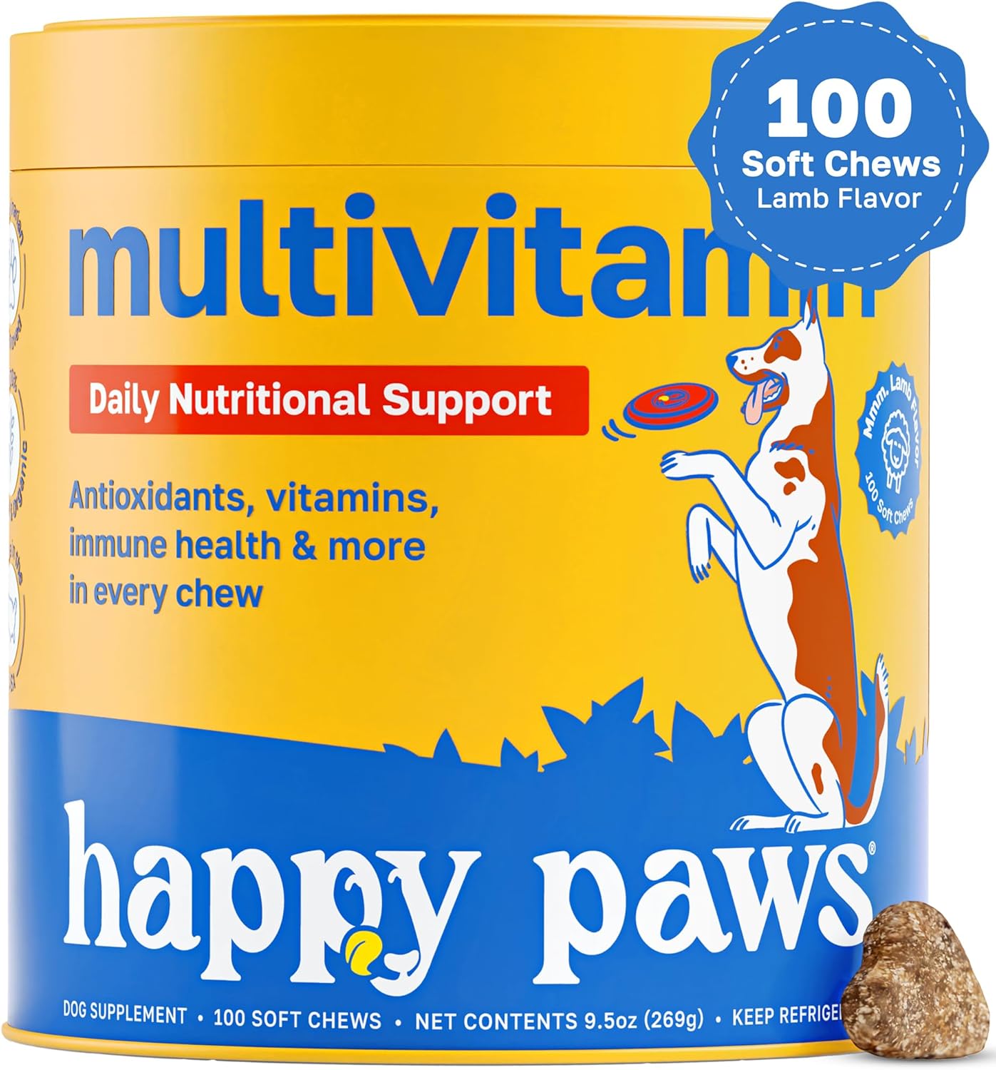 Everyday Pup Pack – Dog Multivitamin, Probiotic & Digestive Support Bundle – 3-in-1 Soft Chews for Dogs – Gut Health, Immunity, Skin & Joint Care – Natural, Vegan, Non-GMO