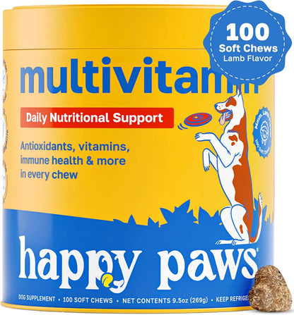 Everyday Pup Pack – Dog Multivitamin, Probiotic & Digestive Support Bundle – 3-in-1 Soft Chews for Dogs – Gut Health, Immunity, Skin & Joint Care – Natural, Vegan, Non-GMO