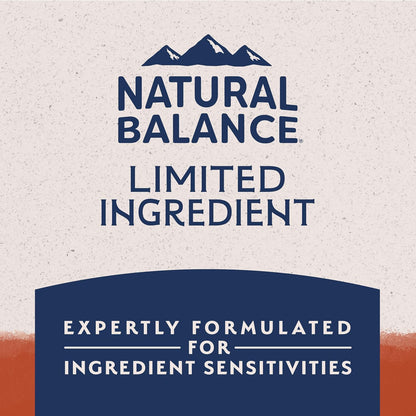 Natural Balance Limited Ingredient Grain Free Salmon & Sweet Potato Dry Dog Food, Sensitive Stomach, 24 lb (Pack of 1)