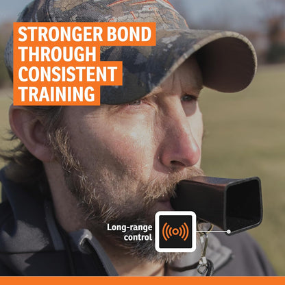 SportDOG Brand Competition Mega Whistle - Hunting Dog Training Whistle with Easy-to-Blow Design - Protects Handlers Ear - Black