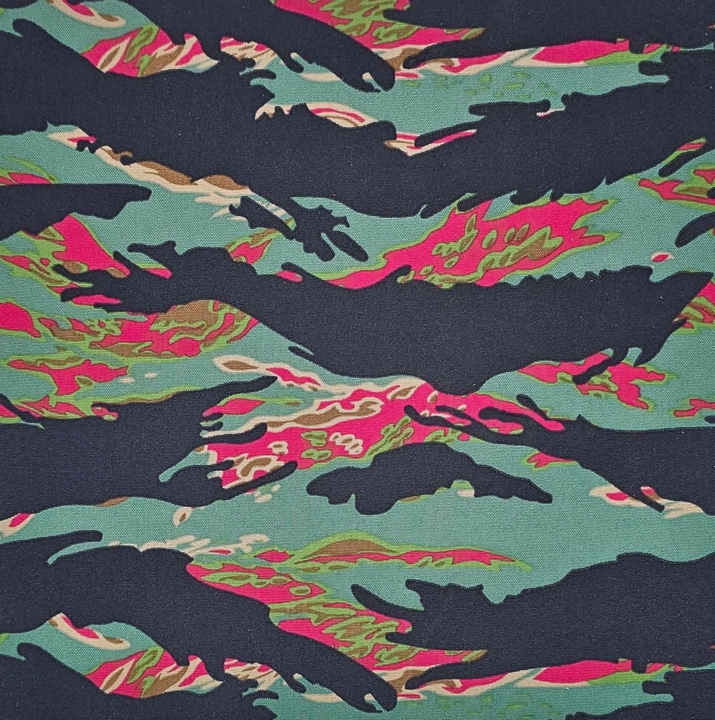 Dangerfield Arms TackGear Wrap Multicam Cordura Adhesive Wrap 500 Denier 12" x 12" Adhesive Back for kydex and Other Items (Miami Tiger Stripe)