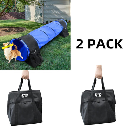 2 Pack Dog Agility Tunnel Sandbags, Dog Agility Equipment, Dog Agility Training (Sandbags,2 Pack)