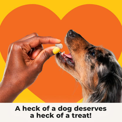 Chop Lickin’ Chicken - Dog Treats Freeze Dried Chicken, Complete Meal & Topper, Real Cuts for Training - High Protein (21g Per Cup) Best Dog Stocking Stuffers, Made in The USA, 4oz Bag