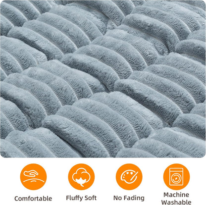 Dog Car Seat Cover for Back Seat, 54"x24.8" Non-Slip Pet Bed Mat, Washable Flannel Travel Mat for SUV & Trucks, Scratch & Spill Proof