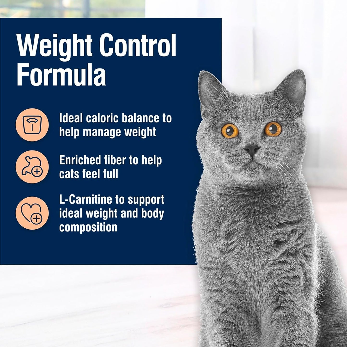 Blue Buffalo True Solutions Weight Control Natural Dry Cat Food for Adult Cats, Chicken, 11-lb. Bag