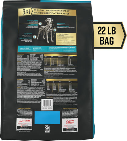 Purina Pro Plan AdvantEDGE Digestive Support Plus Salmon and Oat Meal Formula Adult Dry Dog Food - 22 lb Bag