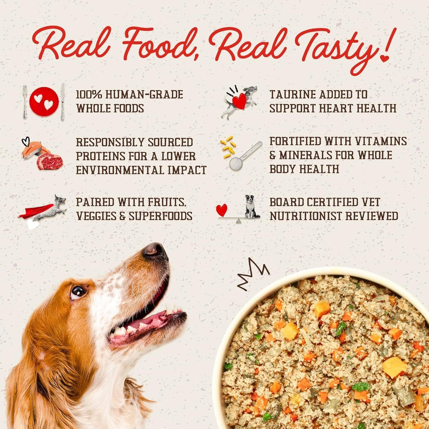 Stella & Chewy's FreshMade Frozen Fresh Grain-Free Chick-a-Lick'n Dog Food, 16-oz Pouch (Pack of 4)