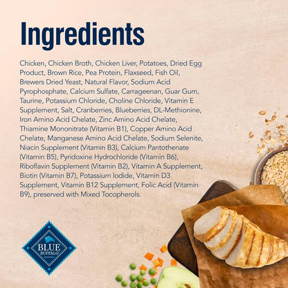 Blue Buffalo True Solutions Urinary Care Wet Cat Food for Adult Cats, Made with Natural Ingredients, Chicken, 3.0-oz. Cans (24 Count)