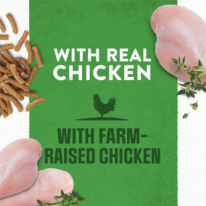 Purina Moist and Meaty with Real Chicken Recipe Soft Dog Food Pouches - 36 ct. Box