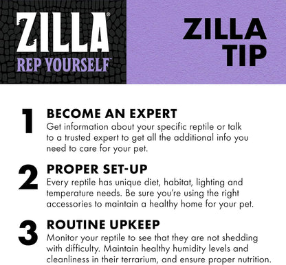 Zilla Shed-Ease Reptile Bath, Shedding Support and Penetrating Bath for All Lizards and Snakes