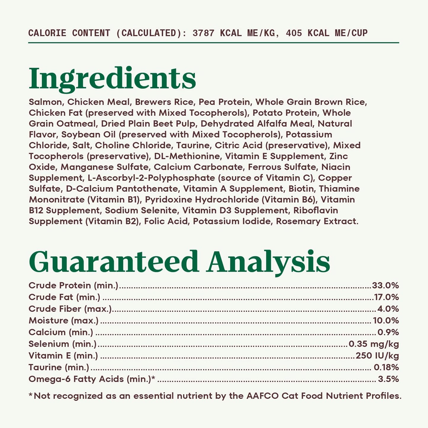 Nutro Wholesome Essentials Adult Dry Cat Food, Salmon & Brown Rice Recipe, 5 lb. Bag